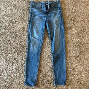 American Eagle Outfitters Blue Denim Jeggings